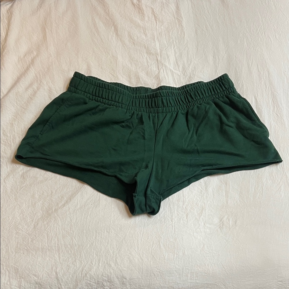 Wild Fable Dark Green Athletic Shorts